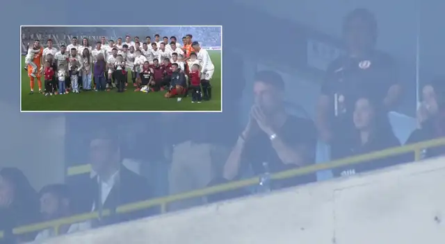 Sebastián Britos no pudo estar con el plantel completo de Universitario. Sebastián Britos no pudo estar con el plantel completo de Universitario.