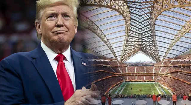Donald Trump quiere que el nuevo estadio de los Commanders lleve su nombre. Donald Trump quiere que el nuevo estadio de los Commanders lleve su nombre.