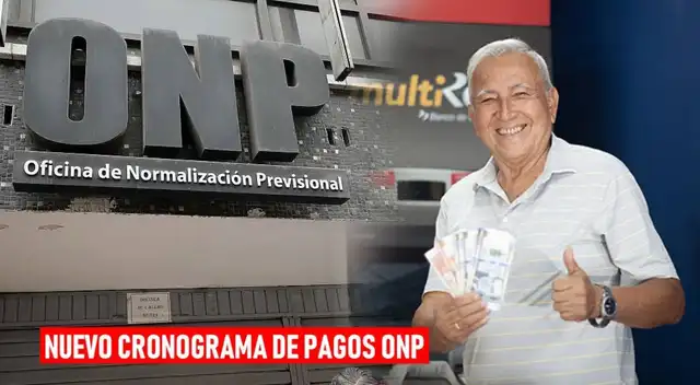 Cronograma de pago de ONP en noviembre