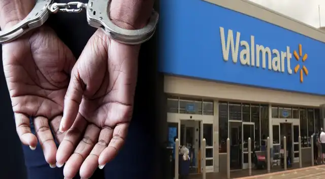 La mujer fue acusada de otros dos delitos, además del robo en Walmart. La mujer fue acusada de otros dos delitos, además del robo en Walmart.