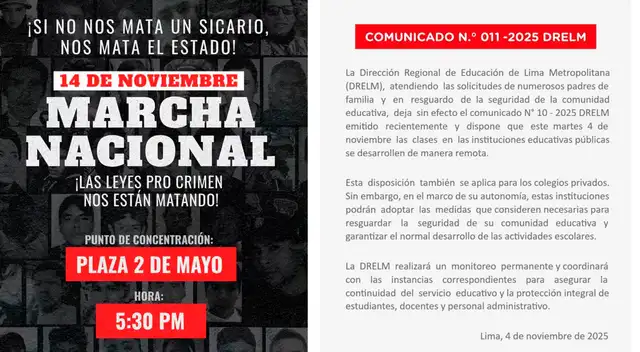 marcha 14 de noviembre