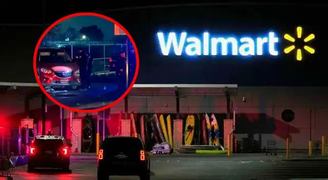 Walmart: sospechoso de robo protagonizó persecución y terminó huyendo de escena.