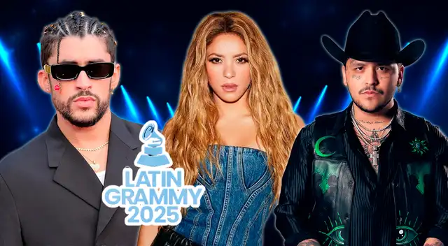La edición 26 de los Premios Latin Grammy 2025 se llevará a cabo el 13 de noviembre.
