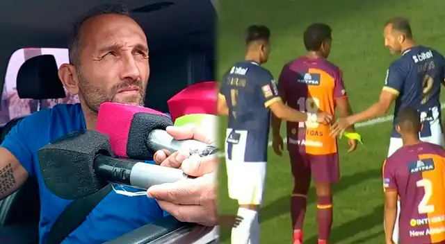 Hernán Barcos se refirió a la polémica con Carlos Zambrano por la cinta de capitán en Alianza Lima.