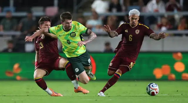 Venezuela y Australia juegan partido amistoso por fecha FIFA