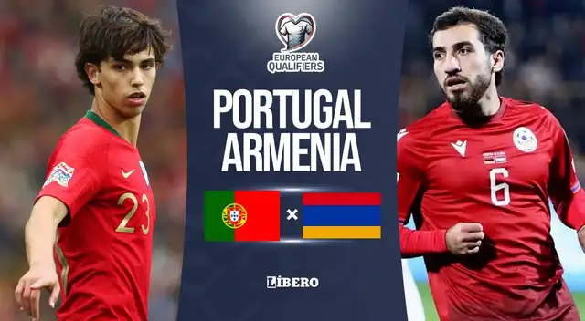 Portugal vs Armenia se enfrentarán por la última fecha de las Eliminatorias UEFA 2026