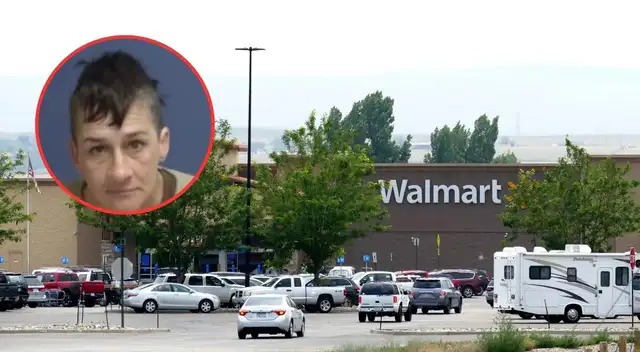 Fooshee fue arrestada tras forcejear con los agentes en un Walmart. Fooshee fue arrestada tras forcejear con los agentes en un Walmart.