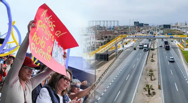 Panamaricana Sur tendrá nuevo puente peatonal Panamaricana Sur tendrá nuevo puente peatonal