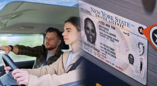 El DMV de Nueva York señala los exámenes para la licencia. El DMV de Nueva York señala los exámenes para la licencia.