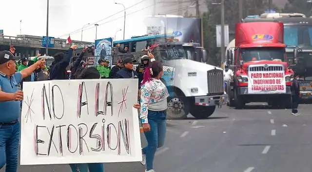 Paro nacional de 48 horas se advierte en Lima y Callao Paro nacional de 48 horas se advierte en Lima y Callao