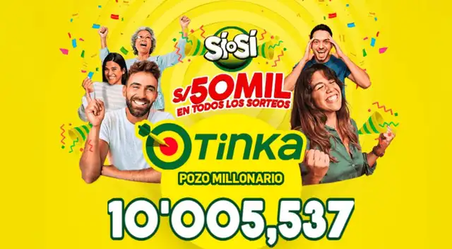 La Tinka: revisa los resultados del juego de HOY, 19 de noviembre La Tinka: revisa los resultados del juego de HOY, 19 de noviembre