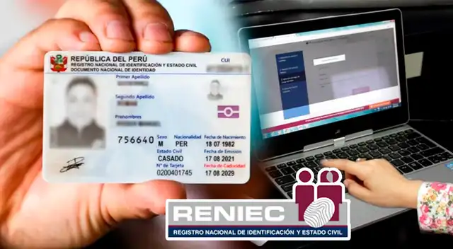 El Reniec anunció que las personas pueden tramitar su DNI electrónico de manera online. El Reniec anunció que las personas pueden tramitar su DNI electrónico de manera online.