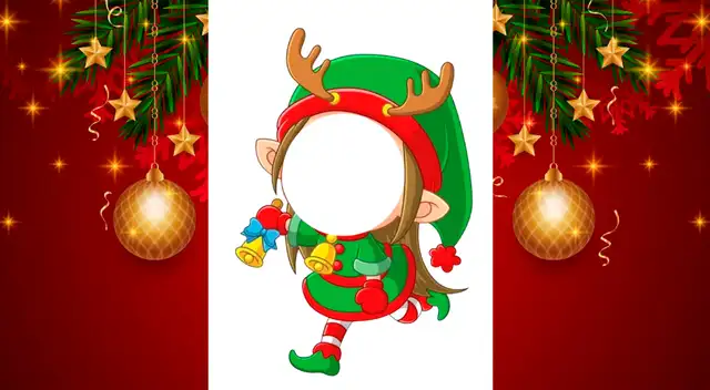 Plantilla de Navidad para editar gratis. Plantilla de Navidad para editar gratis.