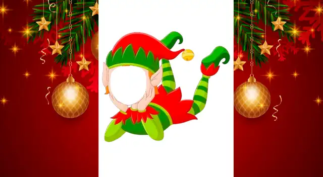 Plantillas de Navidad de duende para editar gratis y colocar cara. Plantillas de Navidad de duende para editar gratis y colocar cara.
