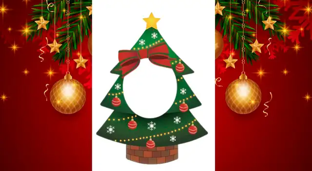 Plantilla de árbol para descargar gratis y decorar. Plantilla de árbol para descargar gratis y decorar.