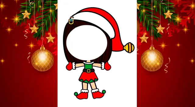 Plantilla de duendes navideños para decorar. Plantilla de duendes navideños para decorar.