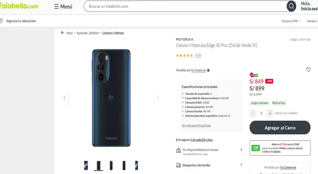 Motorola Edge 30 Pro Motorola Edge 30 Pro
