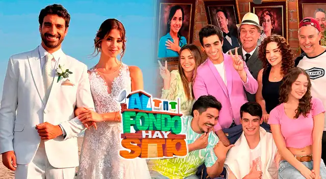 Se comparte detrás de cámaras de escena de 'Al fondo hay sitio' y actriz recibe elogios del público.