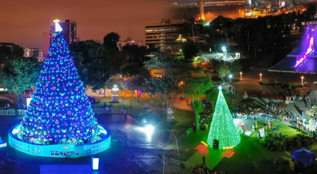 Circuito Mágico del Agua hará su encendido navideño del árbol