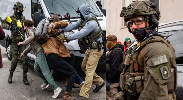 Las autoridades señalaron que los detenidos eran ilegales en los EE. UU.