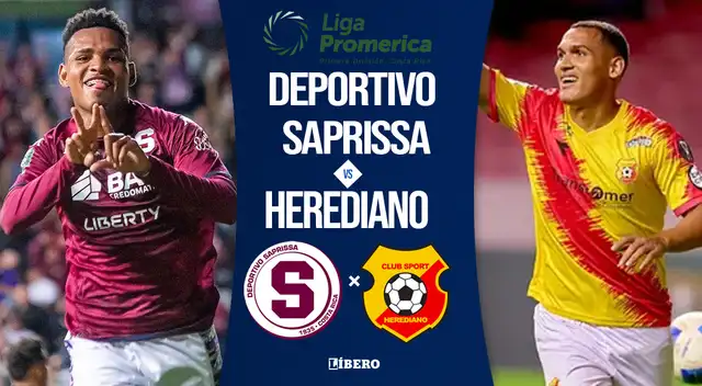 Deportivo Saprissa vs Herediano se enfrentan por la Liga Promerica.
