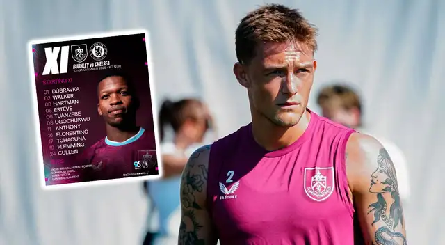 Oliver Sonne no fue convocado en Burnley para partido ante Chelsea.