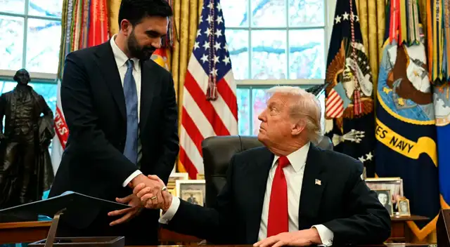 Trump recibe a Mamdani en la Casa Blanca pese a diferencias políticas.
