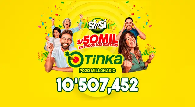 Revisa los resultados del sorteo La Tinka de HOY, domingo 23 de noviembre del 2025. Revisa los resultados del sorteo La Tinka de HOY, domingo 23 de noviembre del 2025.