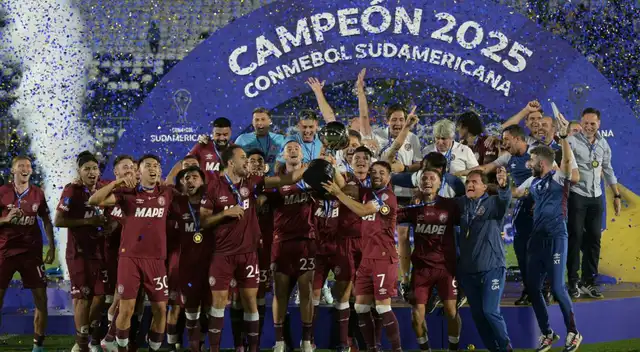 Lanús campeón de la Copa Sudamericana 2025 tras derrotar en penales a Atlético Mineiro. Lanús campeón de la Copa Sudamericana 2025 tras derrotar en penales a Atlético Mineiro.