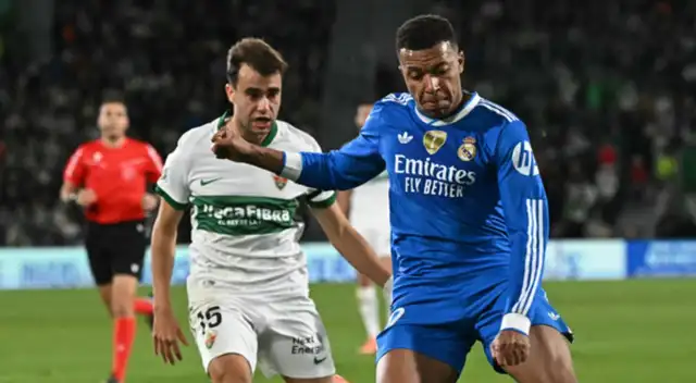 Real Madrid empató 2-2 ante Elche por la fecha 13 de LaLiga EA Sports 2025-26.