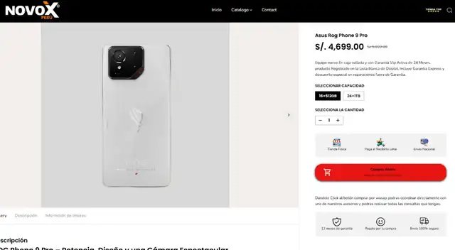 Asus Rog Phone 9 Pro Asus Rog Phone 9 Pro