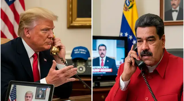 Donald Trump estaría planeando una llamada telefónica con Nicolás Maduro.