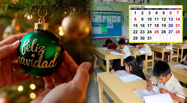 Conoce cuándo inician las vacaciones de fin de año 2025, según el Minedu. Conoce cuándo inician las vacaciones de fin de año 2025, según el Minedu.