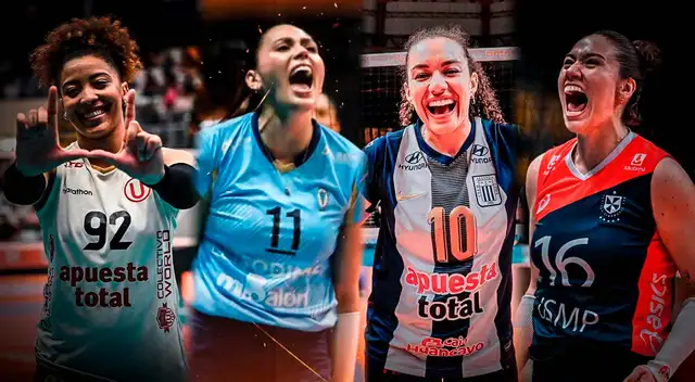 Programación y tabla de la Liga de Vóley. Programación y tabla de la Liga de Vóley.