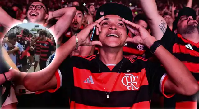 Aficionado peruano de Alianza fue obligado por hinchas de Flamengo a sacarse la camiseta