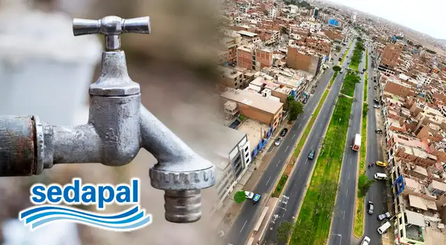 Sedapal realizará corte de agua en Los Olivos este miércoles 3 de diciembre.