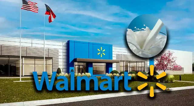 La nueva planta de Walmart en Georgia producirá leche para todo el Sureste.