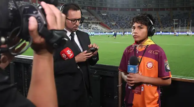 Pol Deportes fue sorprendido en el Sporting Cristal vs Alianza Lima.