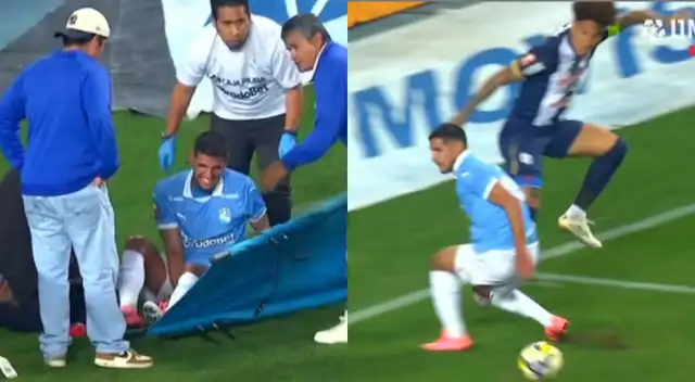 Luis Abram sufrió una fuerte lesión en el duelo entre Sporting Cristal y Alianza Lima Luis Abram sufrió una fuerte lesión en el duelo entre Sporting Cristal y Alianza Lima