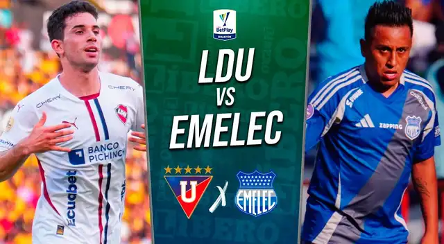 LDU y Emelec definen al finalista de la Copa Ecuador 2025