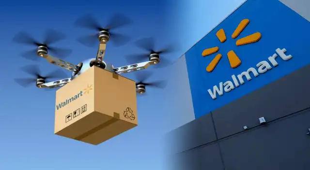 Walmart lanza con éxito su entrega por drones en Atlanta.