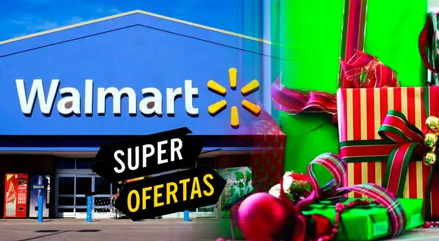 Ofertas navideñas de Walmart disponibles hasta el 31 de diciembre.