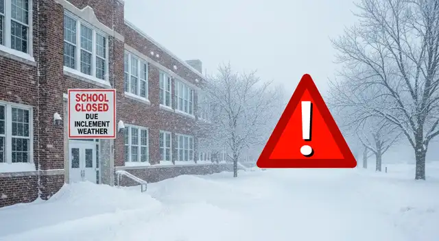 Escuelas cerradas por el fuerte temporal en Nueva York y Nueva Jersey. Escuelas cerradas por el fuerte temporal en Nueva York y Nueva Jersey.