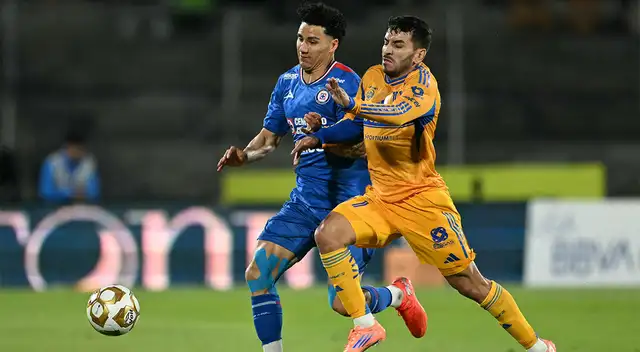 Cruz Azul y Tigres empataron 1-1 por la ida de las semifinales del Torneo Apertura 2025 de la Liga MX.