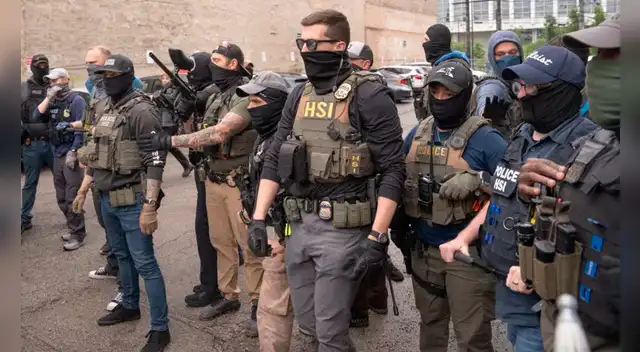 Agentes federales despliegan fuerzas en Nueva Orleans contra inmigrantes ilegales.