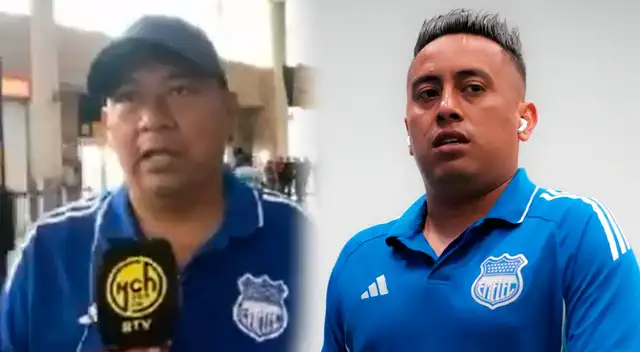 Gerente de Emelec no calló tras salida de Christian Cueva.
