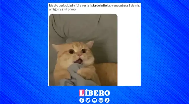 Los mejores memes de la lista de infieles en Perú