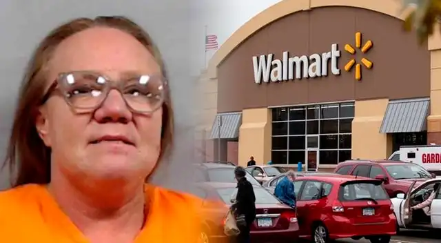 Walmart: arrestan a mujer tras ser sorprendida inhalando aerosol mientras recorría tienda.