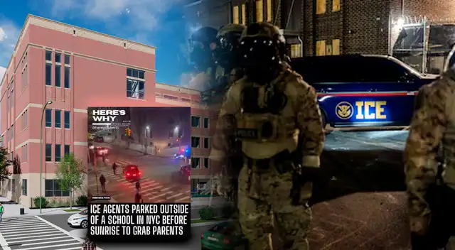 Vecinos de Jackson Heights intervienen para proteger a inmigrantes durante operativo de ICE.