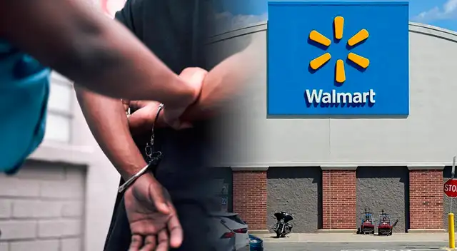 Walmart: arrestan a dos personas que fueron evidenciadas con sustancias ilegales en su poder.